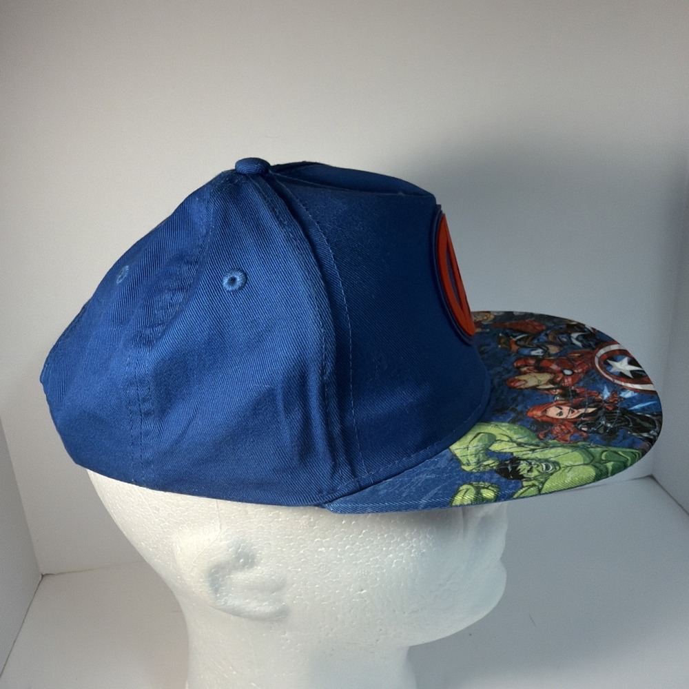 Marvel Avengers Hat Youth Adjustable Boys Snapback Baseball Hat Cap - Picture 3 of 7